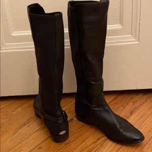 ‘LOWER price’, Coach leather boots with mesh!